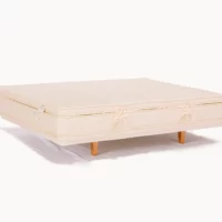 firm latex & wool topper pic 1