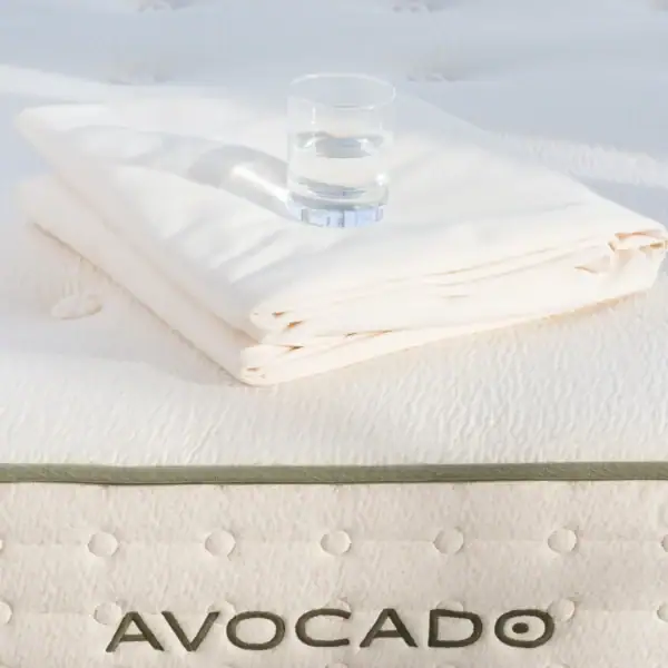 AvocadoGreenMattressOrganicWaterproofPadProtector scaled 1
