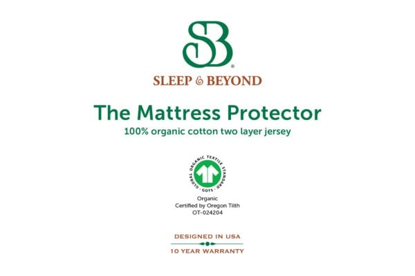 Organic Cotton Waterproof Mattress Protector pic 2 Organic Cotton Waterproof Mattress Protector pic 2