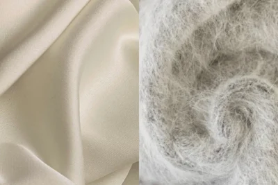 silk and mohair