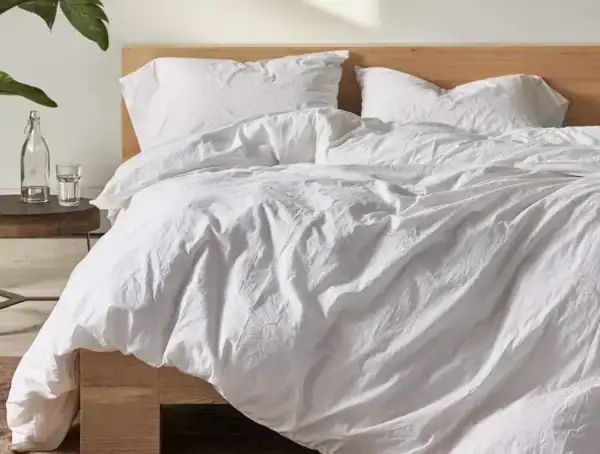 OrganicCrinkledPercaleAlpineWhiteSheetSet PDP 193a28a8 df10 4786 b036 5f36443031f9