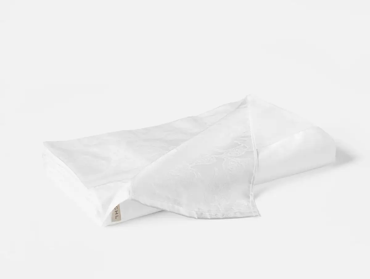 SP25 HeritageOrganicJacquardBorder FlatSheet AlpineWhite 3684 3cfa4d79 c72e 434c 9d32 2306f46cd310