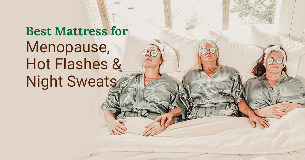 best mattress for menopause hot flashes and night sweats